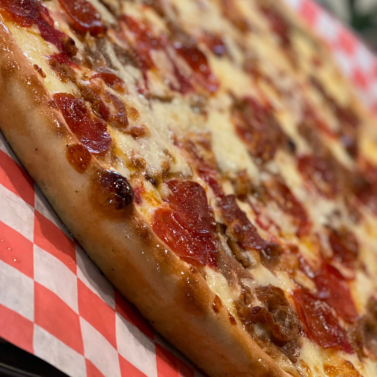 Meat Lovers Specialty Pizza.