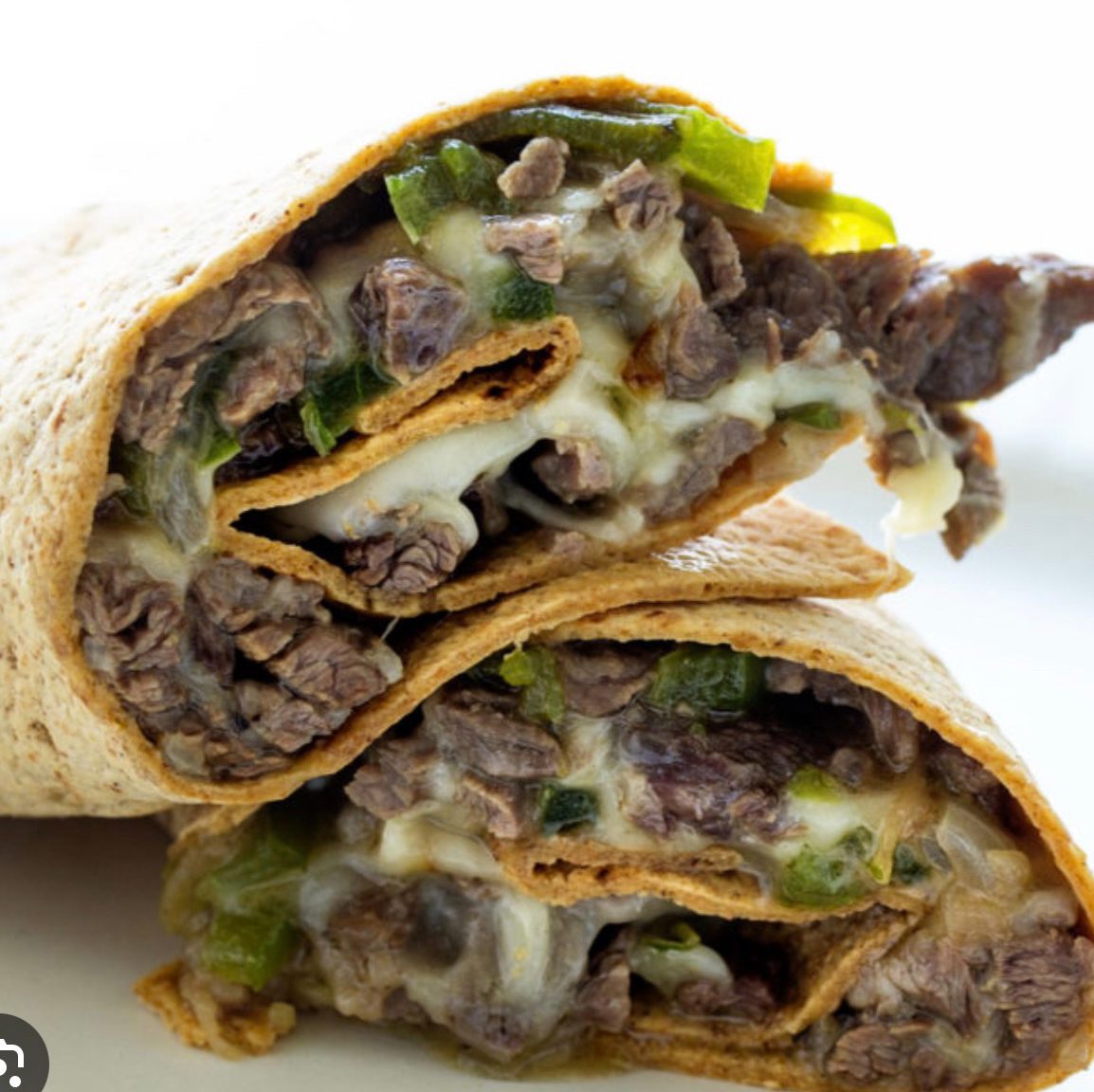 Cheese Steak Wrap.