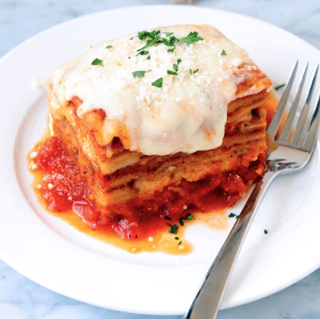 Homemade Lasagna.