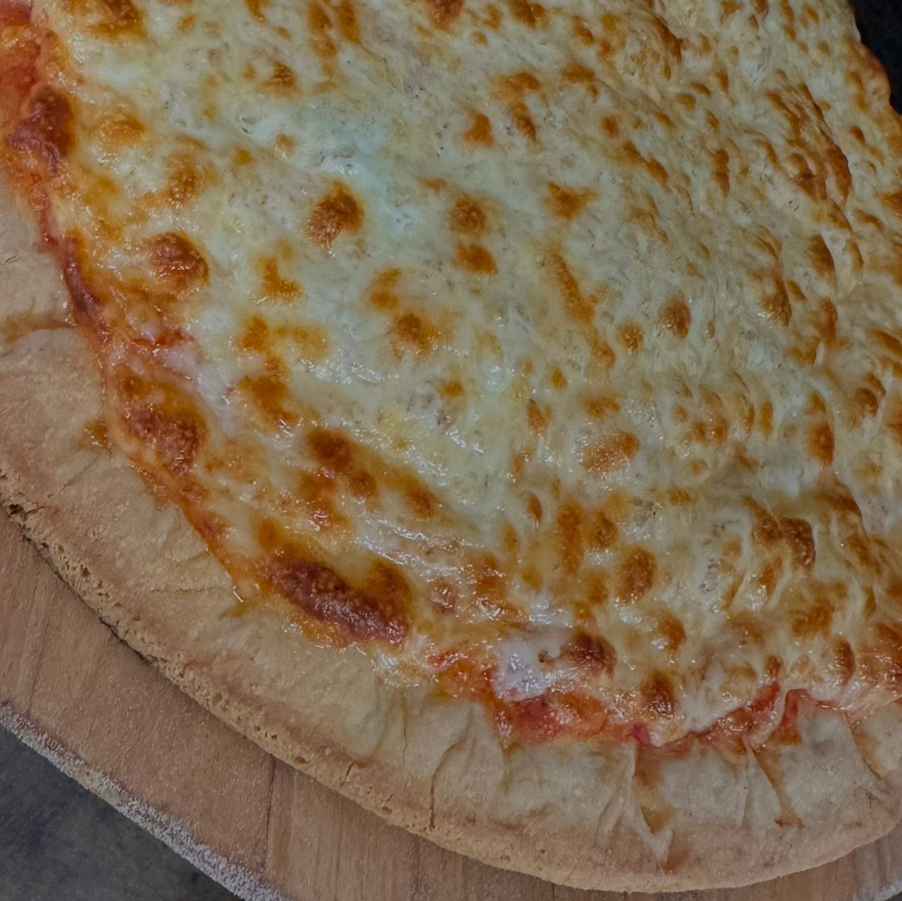 Gluten Free Cheese Pizza.