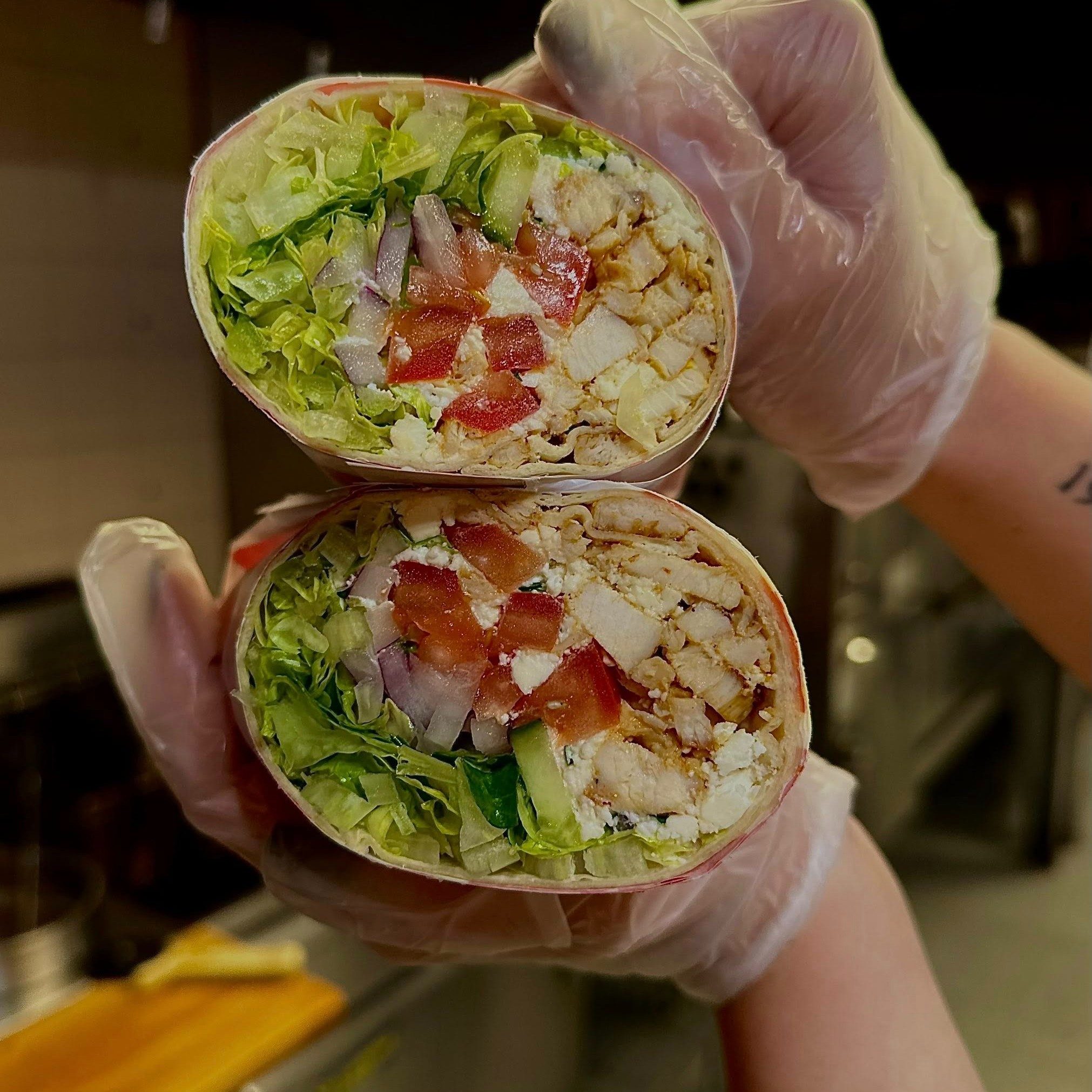Grilled Chicken Wrap.