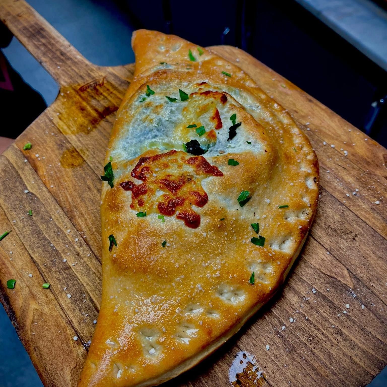 Chicken Calzone.