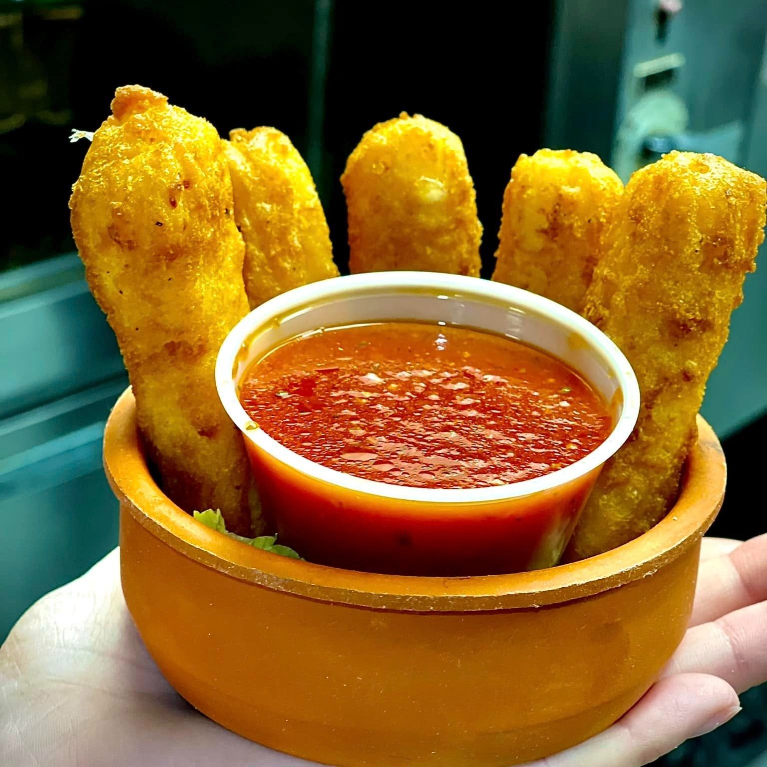 Mozzarella Sticks.